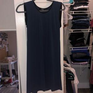 Never worn dark blue/black shift dress